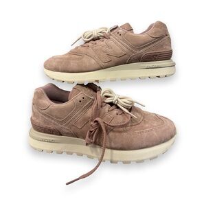 New Balance Men's Sneakers - Dusty Pink and Cream (never worn)